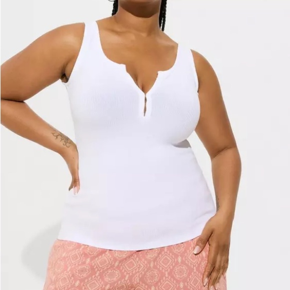 Torrid Everyday Rib Scoop Neck Tank - 2
